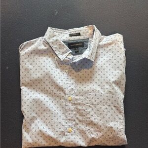 Banana Republic Blue Patterned Men's Shirt